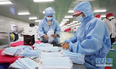 湖北:醫用物資企業全力生產助疫情防控