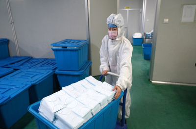 江西:開足馬力生產(chǎn)防護用品 全力保障市場供應(yīng)